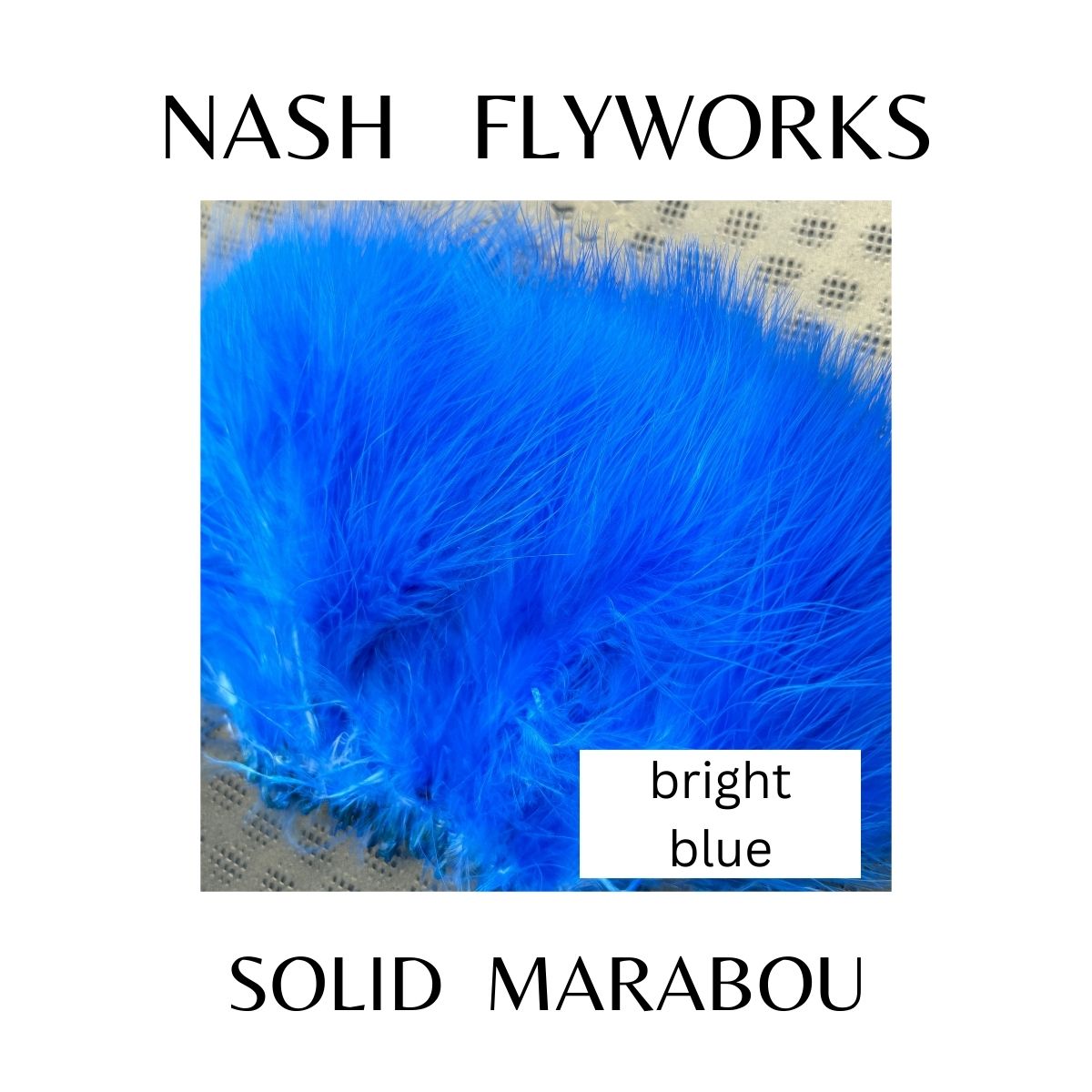 Blood Quill Marabou, Solid