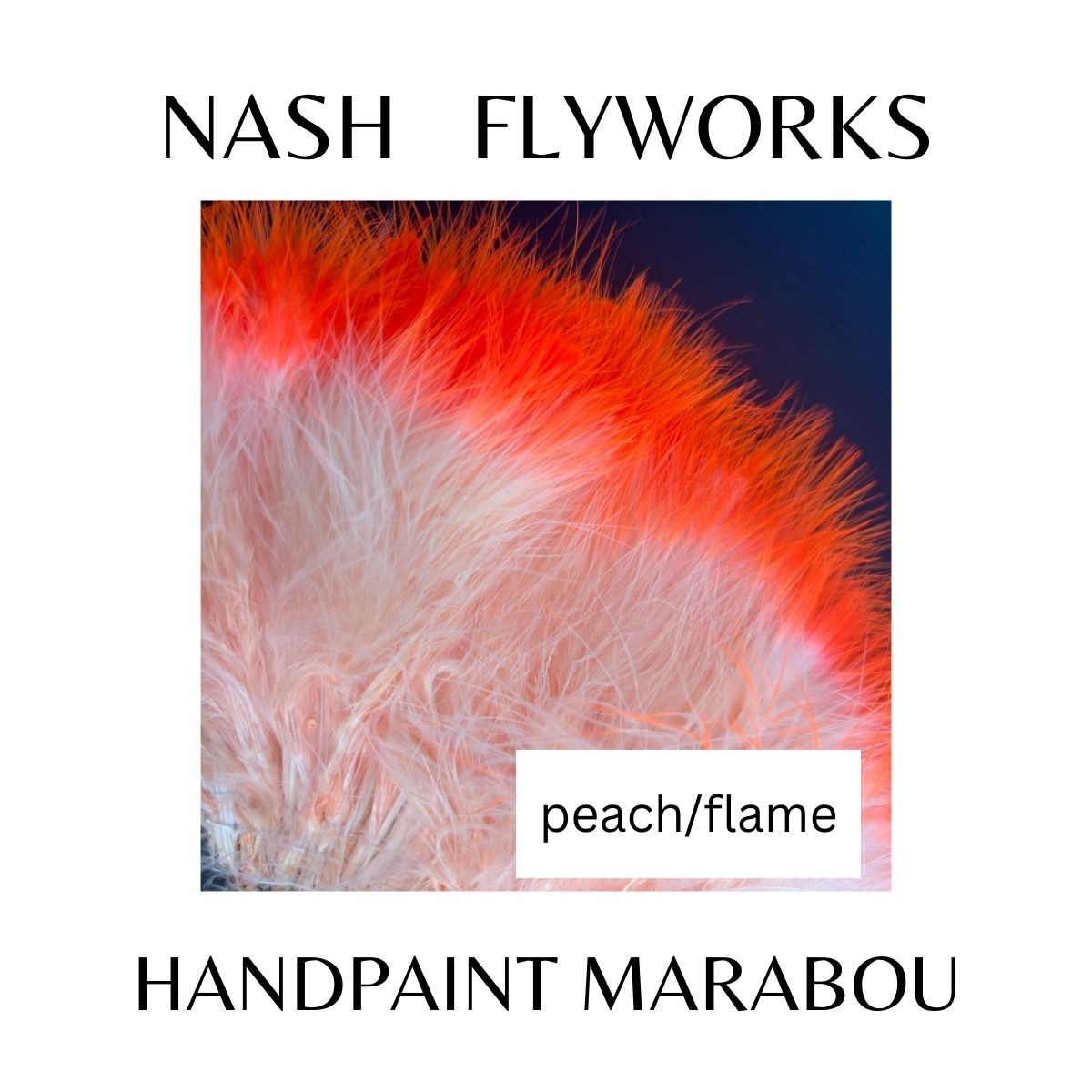 Handpaint Marabou
