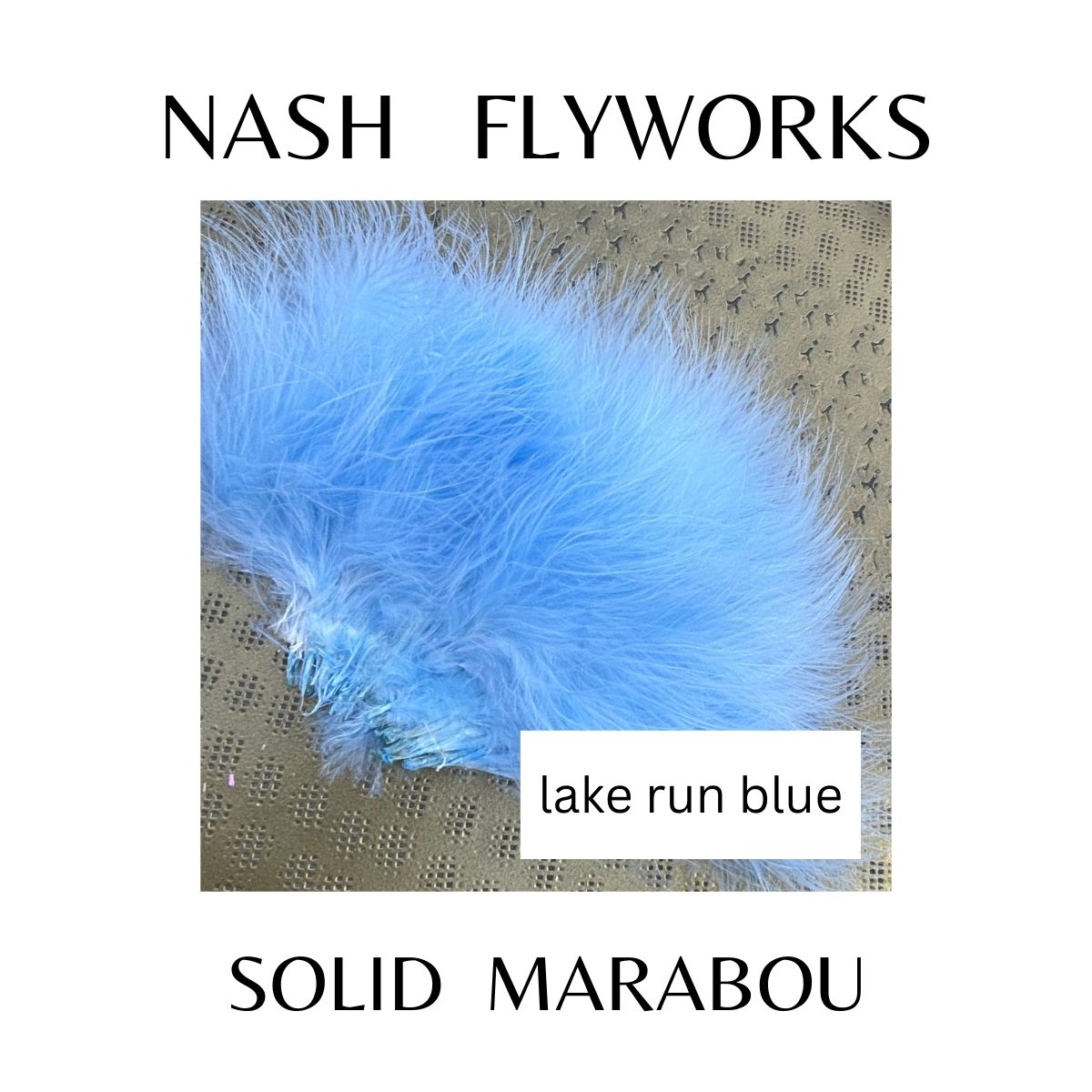 Blood Quill Marabou, Solid