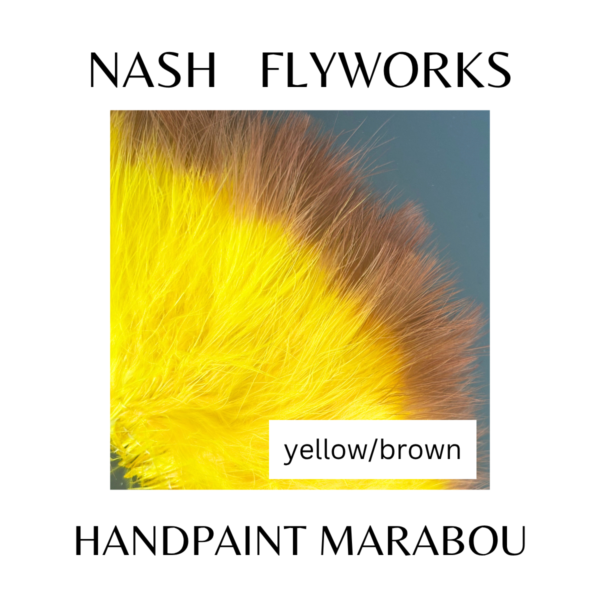 Handpaint Marabou