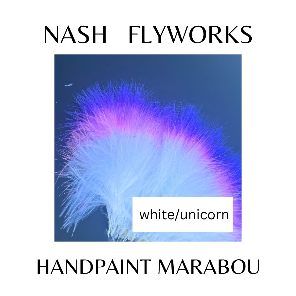 Handpaint Marabou