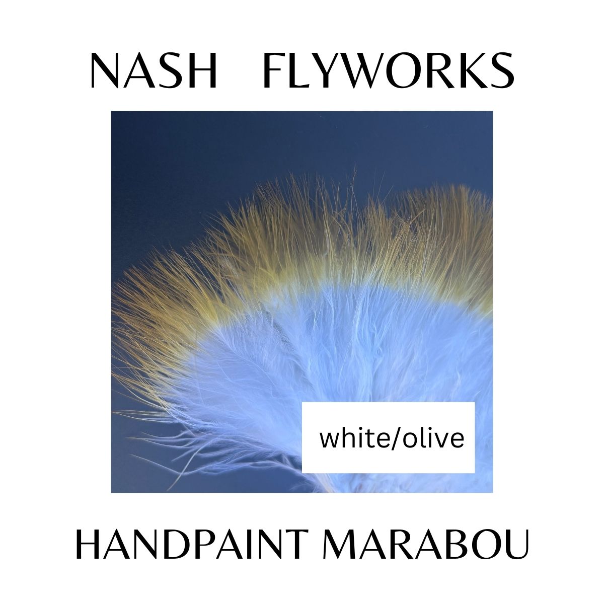 Handpaint Marabou