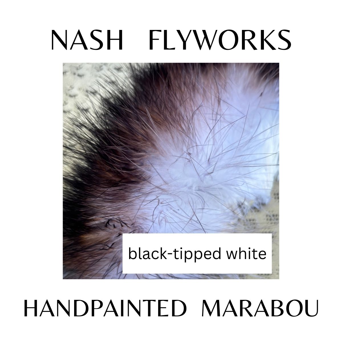Handpaint Marabou