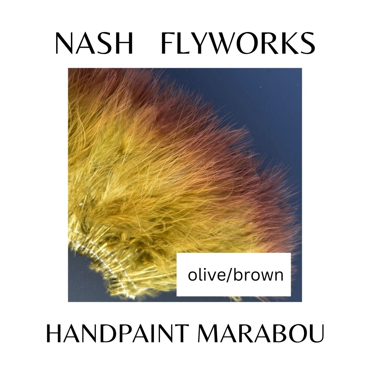 Handpaint Marabou