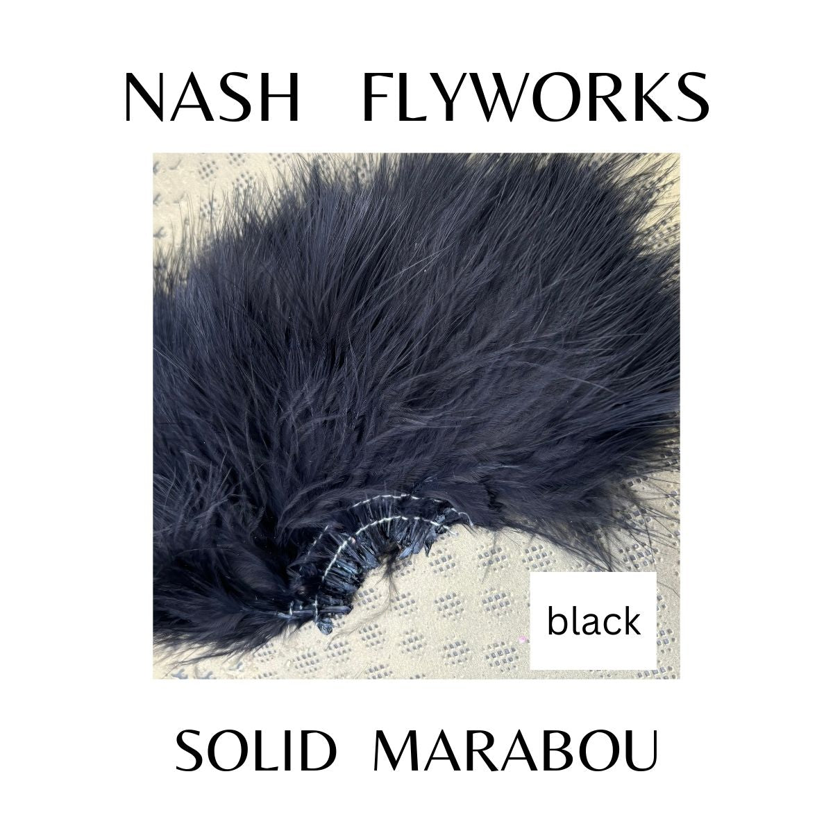 Blood Quill Marabou, Solid