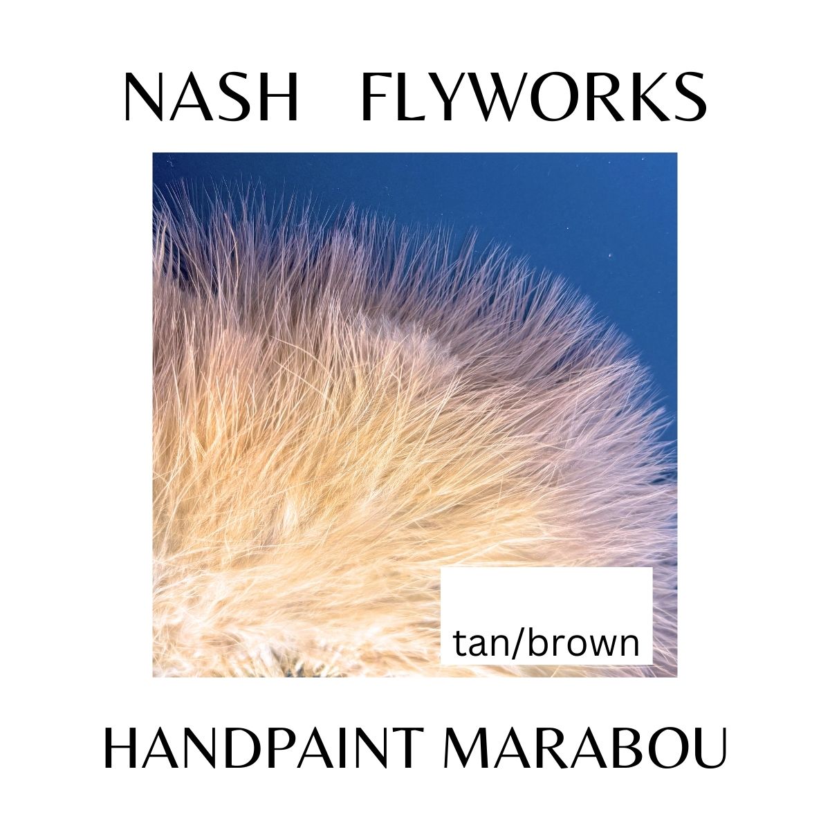 Handpaint Marabou