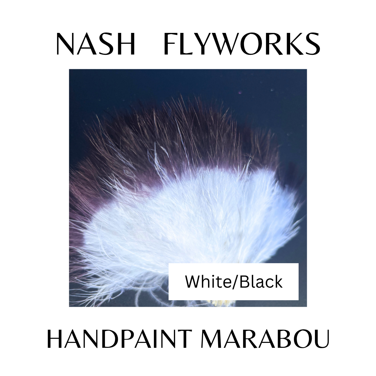 Handpaint Marabou